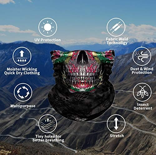 TERNNK UV Protection Face Mask with Multi-Use Design
