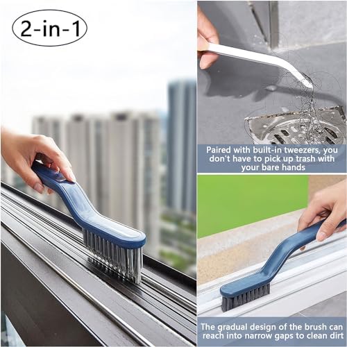 Puisa Hard Bristle Crevice Cleaning Brush