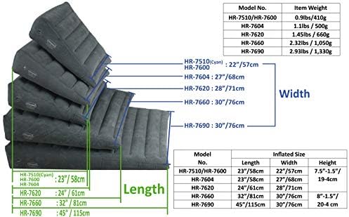 ObboMed HR-7620 Air Valve Bed Wedge Pillow