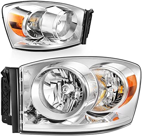 AUTOSAVER88 Headlight Assembly for Dodge Ram 1500 2500 3500 2006-2009