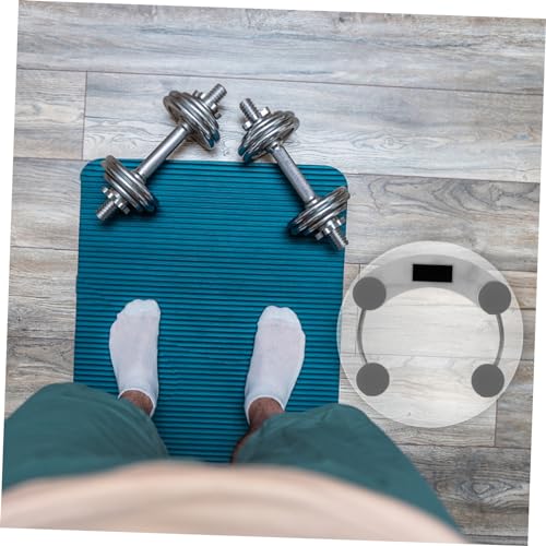 Beavorty 26cm Digital LCD Body Weight Scale 400lb Auto-onOff