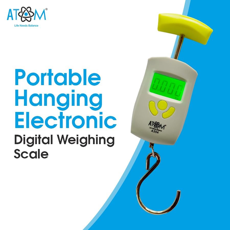 Electronic Digital Hanging Scale with Stainless Steel Hook