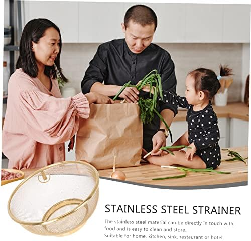 GRADENEVE Fine Mesh Stainless Steel Strainer Colander