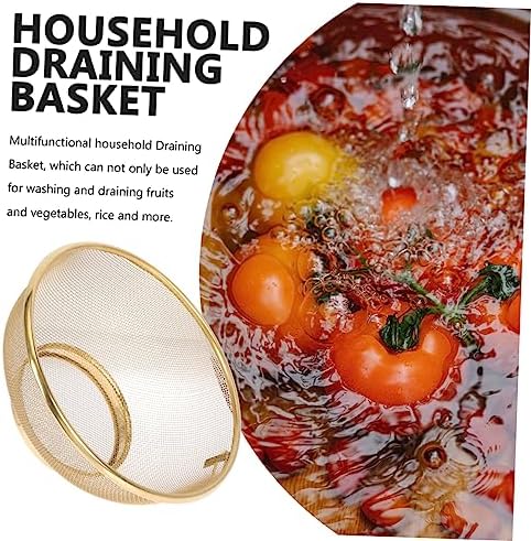 KONTONTY Stainless Steel Colander with Bowl