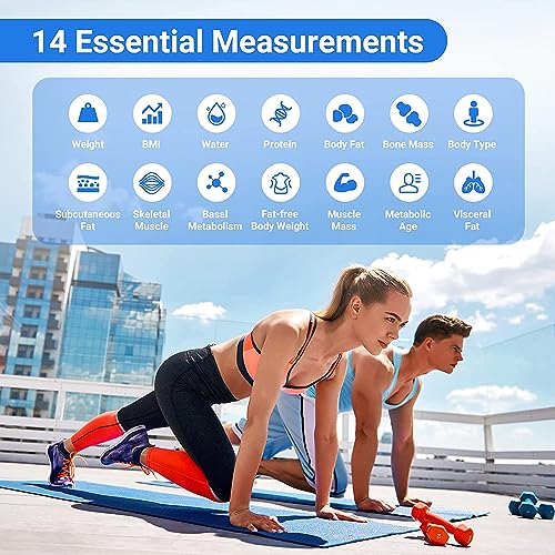 Living Enrichment Bluetooth Body Fat Scale 400 lbs