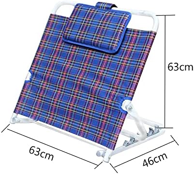 Adjustable Padded Portable Backrest with Head Pillow