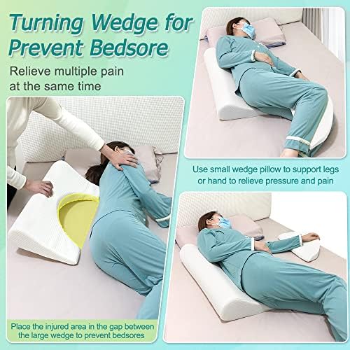 KAAMOS Bedsore Turning Wedge Pillow 236 Inch