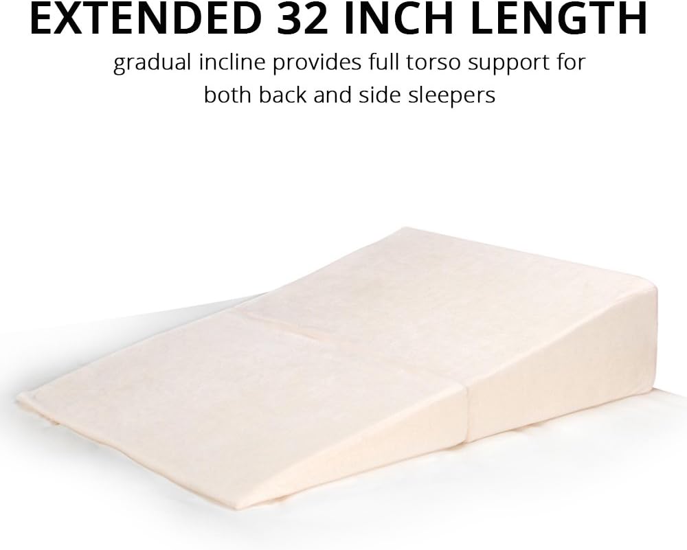 Contour Folding Bed Wedge for Reflux and Back Support