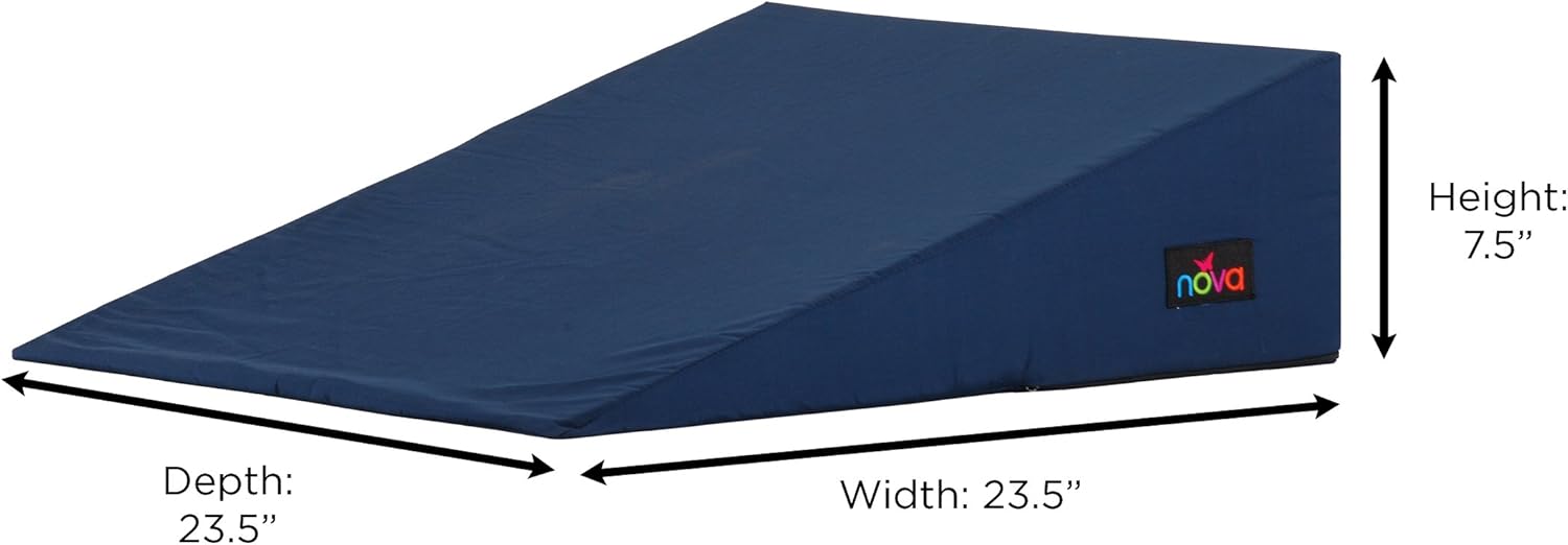 NOVA Medical Products 75 Inch Bed Wedge Blue
