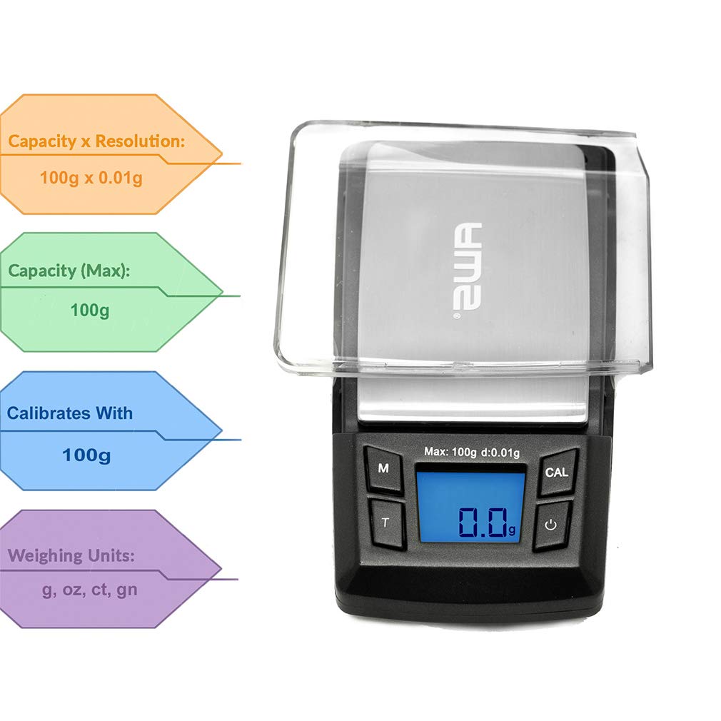 American Weigh Scales Aero 100 Digital Pocket Scale