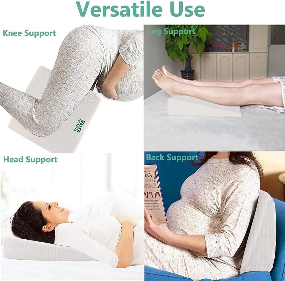 Big Hippo 75 Wedge Pillow for Sleep and Acid Reflux