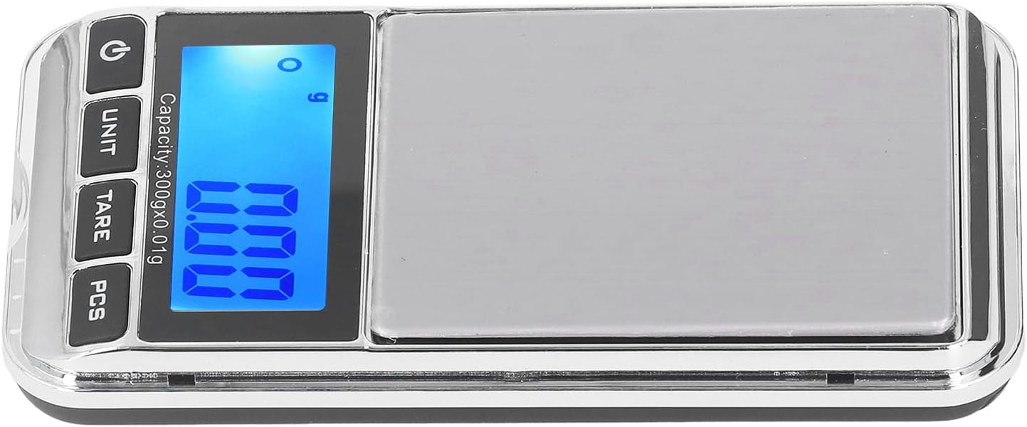Jerss Mini Digital Scale - 300g Precision with LED Display