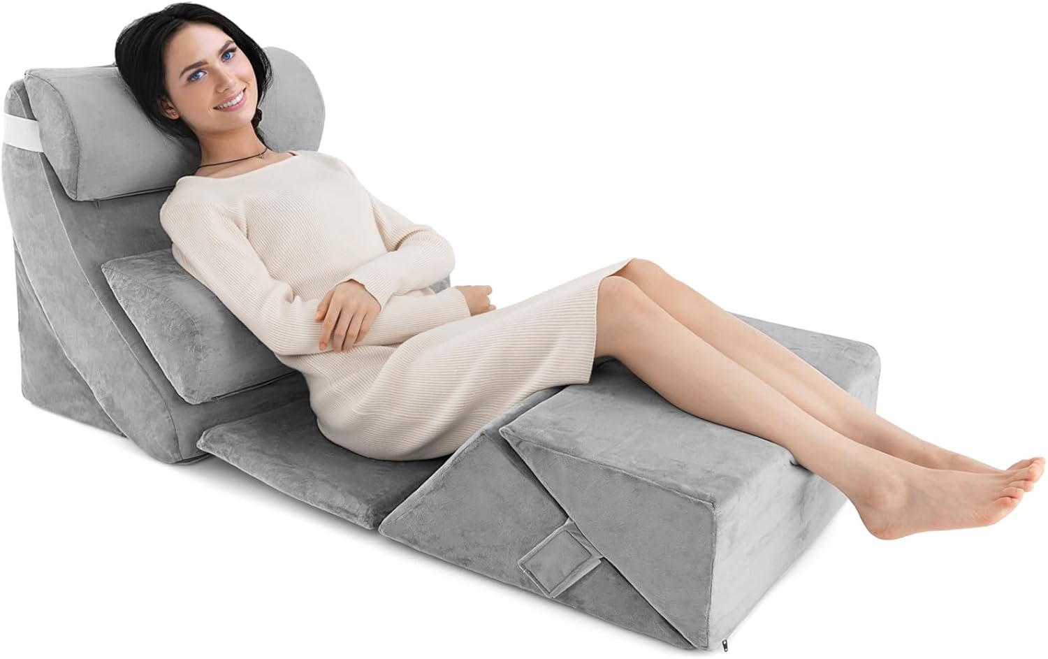 KOMFOTT 7 PCS Orthopedic Wedge Pillow Set