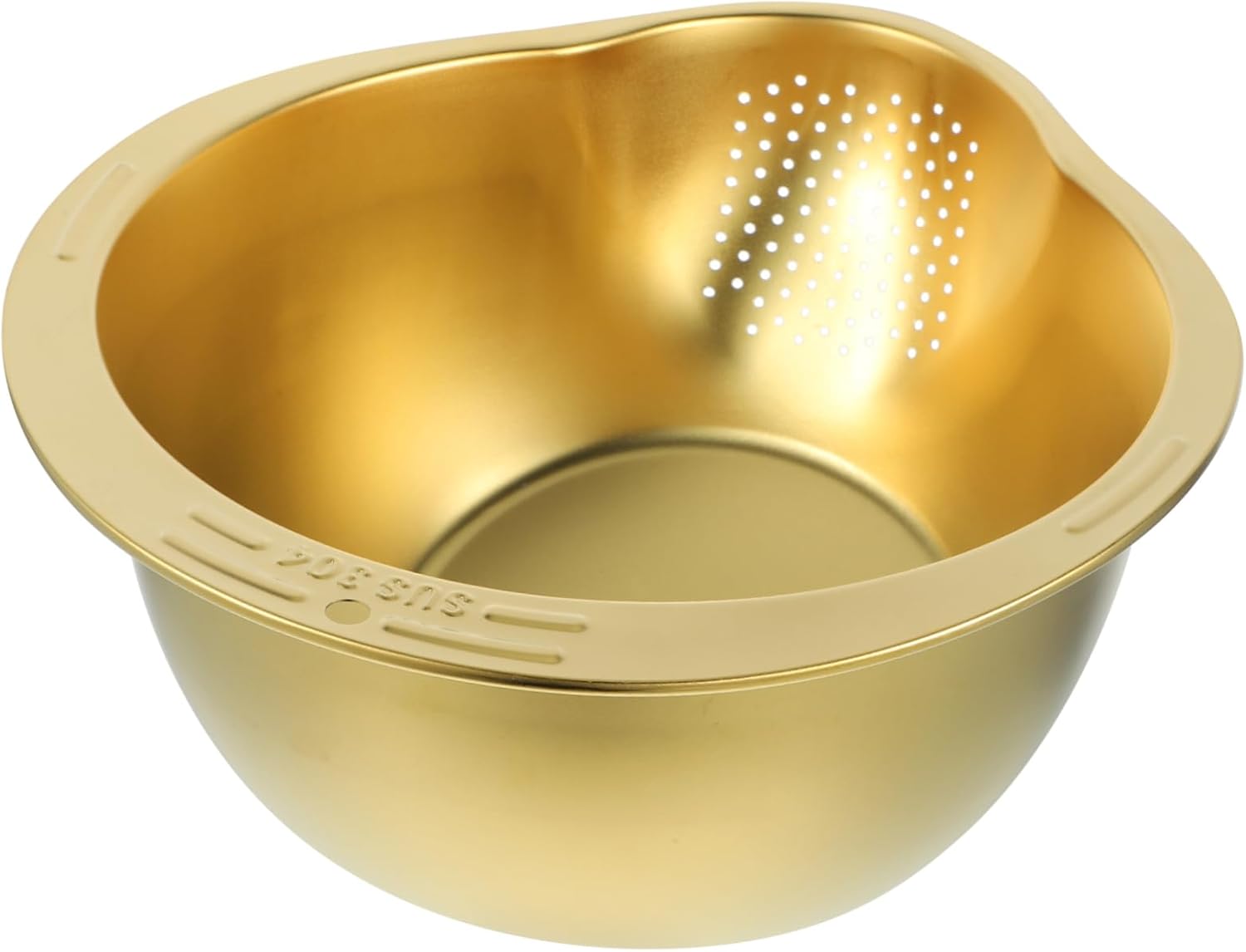 Luxshiny Stainless Steel Colander with Drain Basket