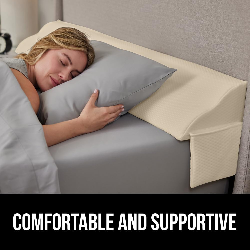 GORILLA GRIP King Bed Wedge Pillow Gap Filler 1