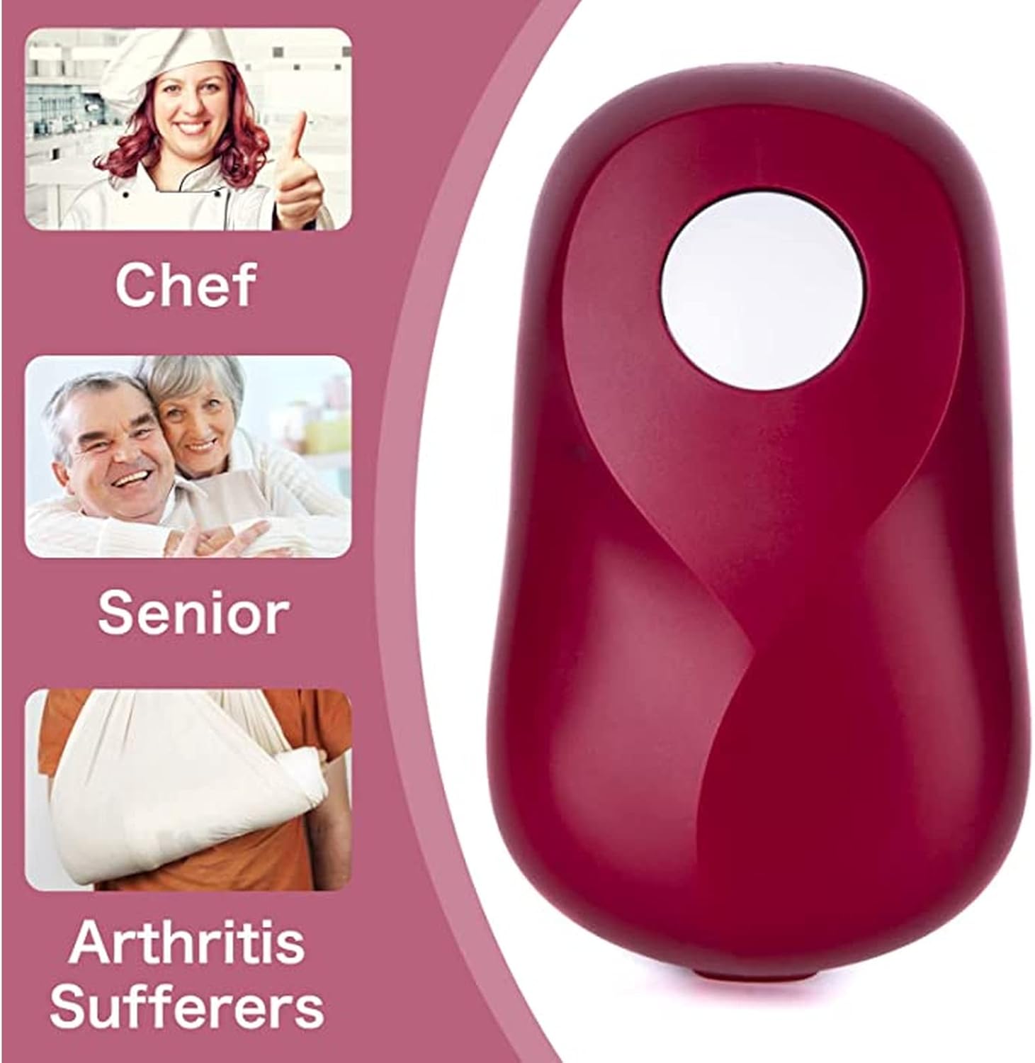BIOBIE Electric Can Opener with One Touch Function