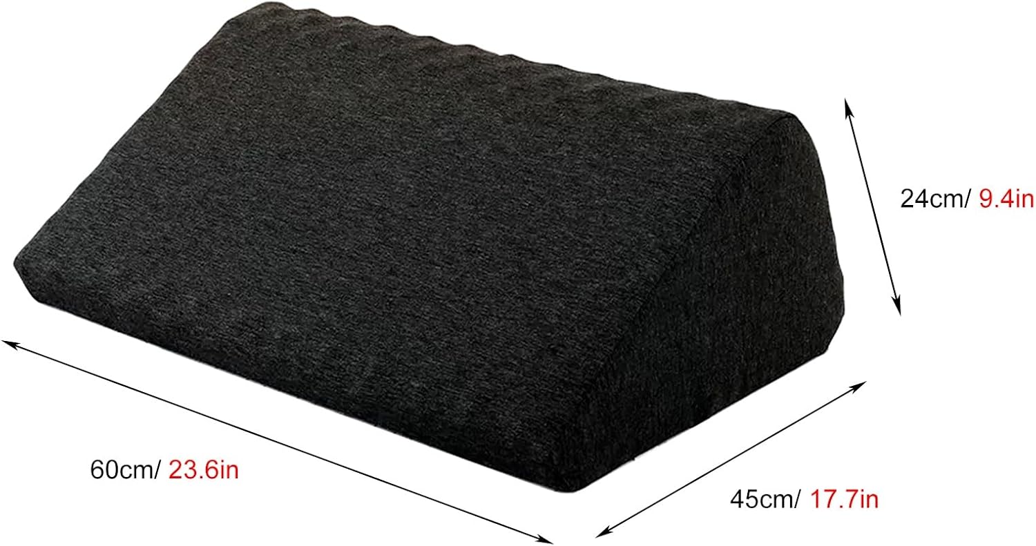 ERRULAN Bed Wedge Pillow with Washable Cover