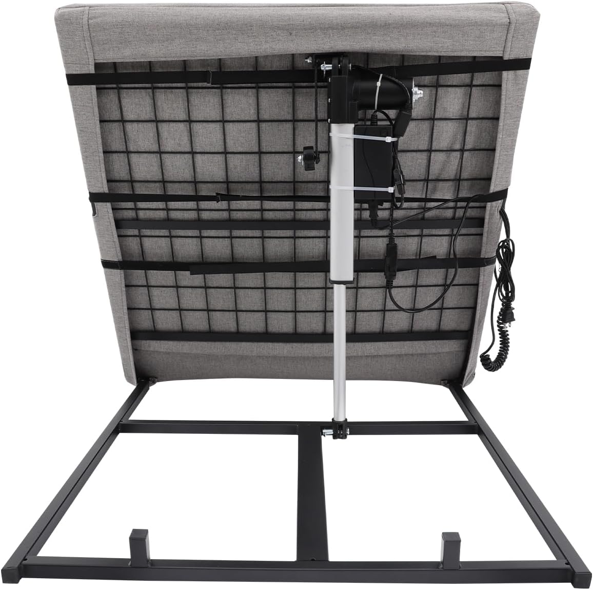 Electric Adjustable Bed Back Rest for Elderly and Disabled 300lbs Grey