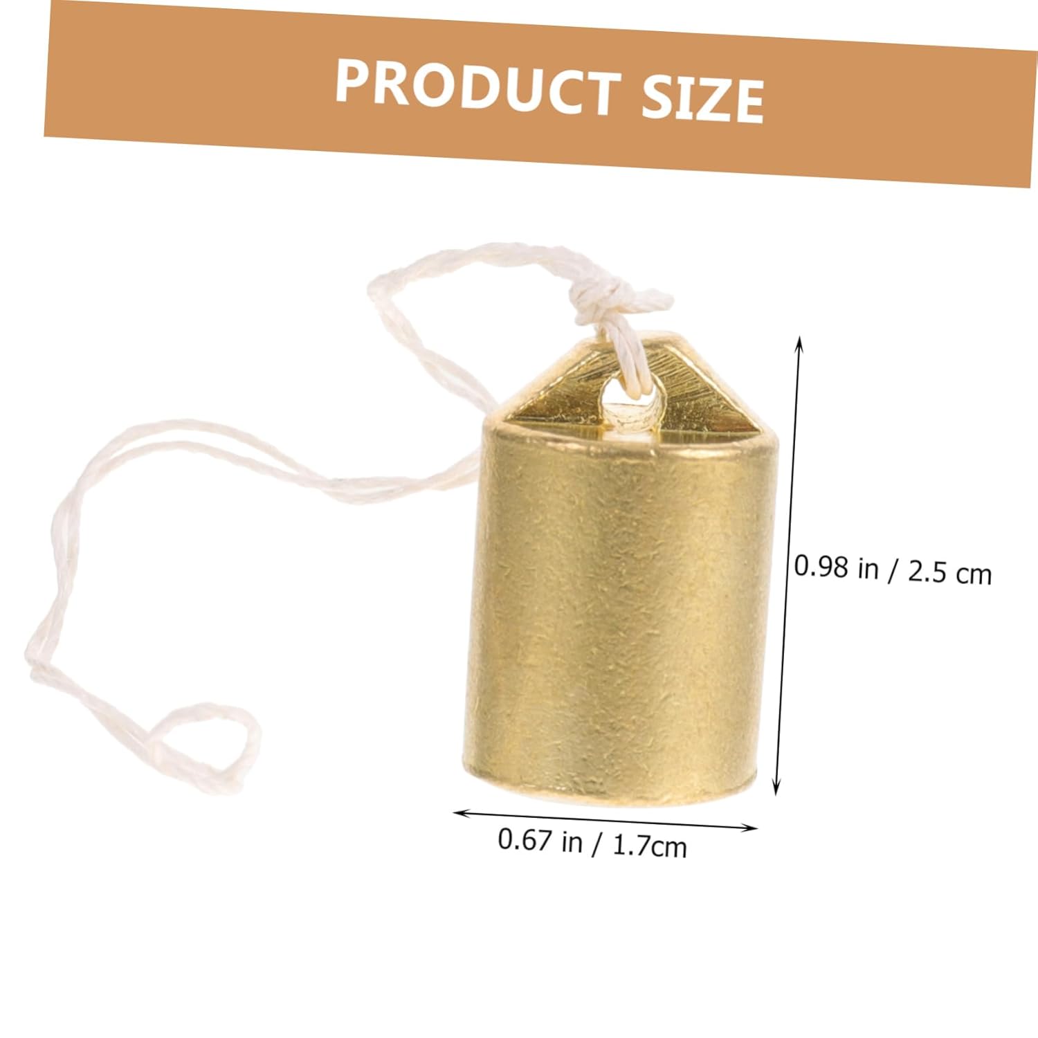 GLEAVI 4pcs Copper Scale Weights for Tea Herbs and Jewelry