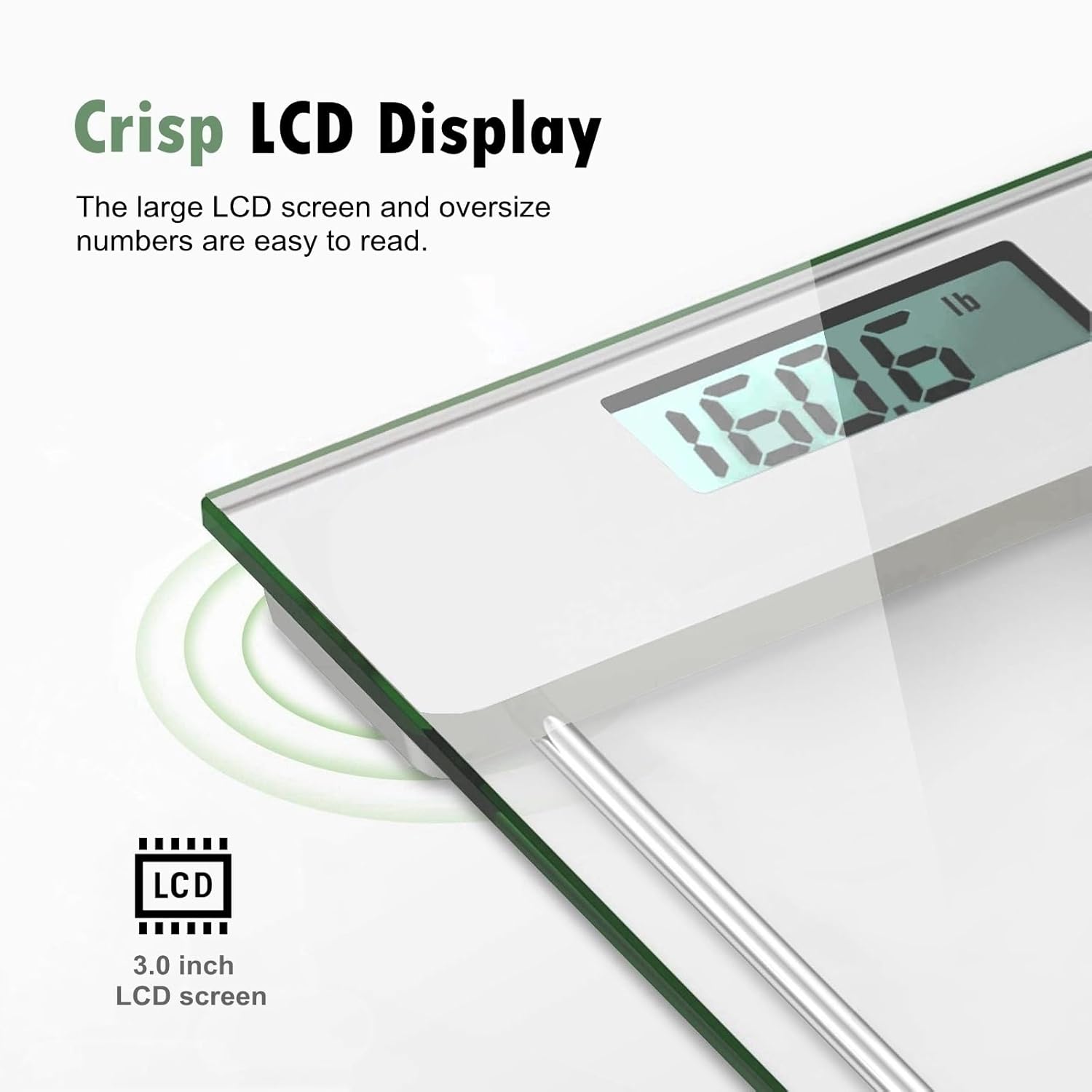 NUTRI FIT Digital Body Scale for Weight Loss