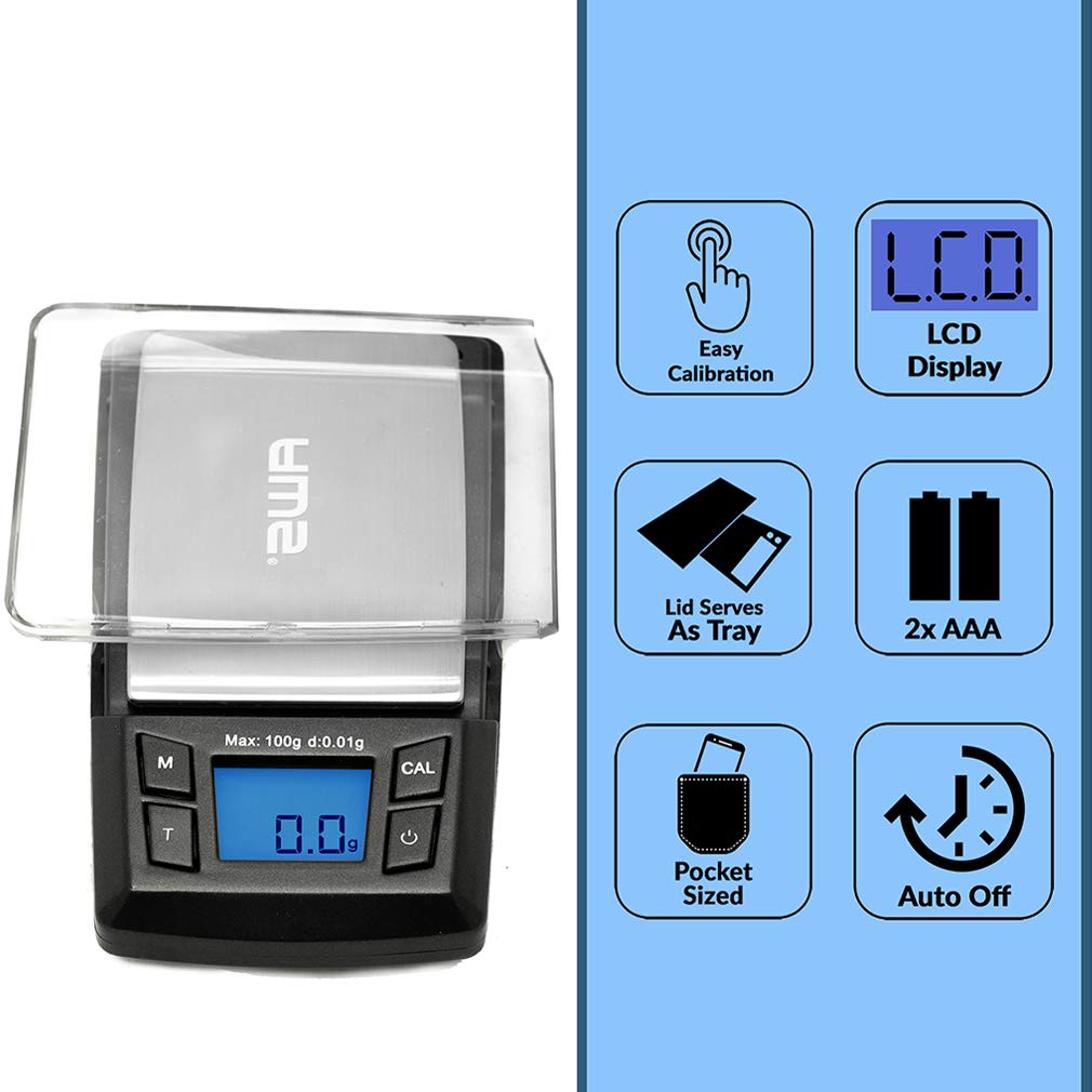American Weigh Scales Aero 100 Digital Pocket Scale