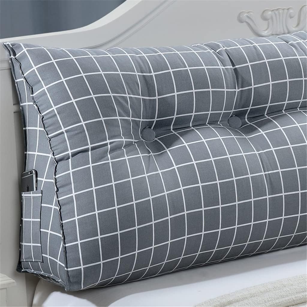 BBHW Headboard Cushion Wall Pillow with Pockets