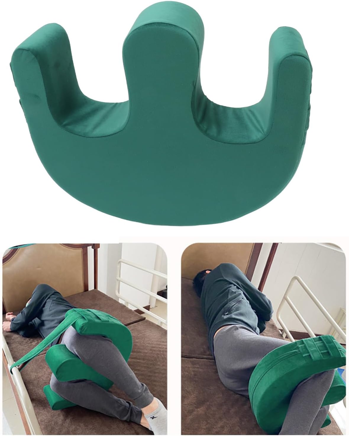 HEITIGN U-Shaped Patient Turning Pillow 13cm Green
