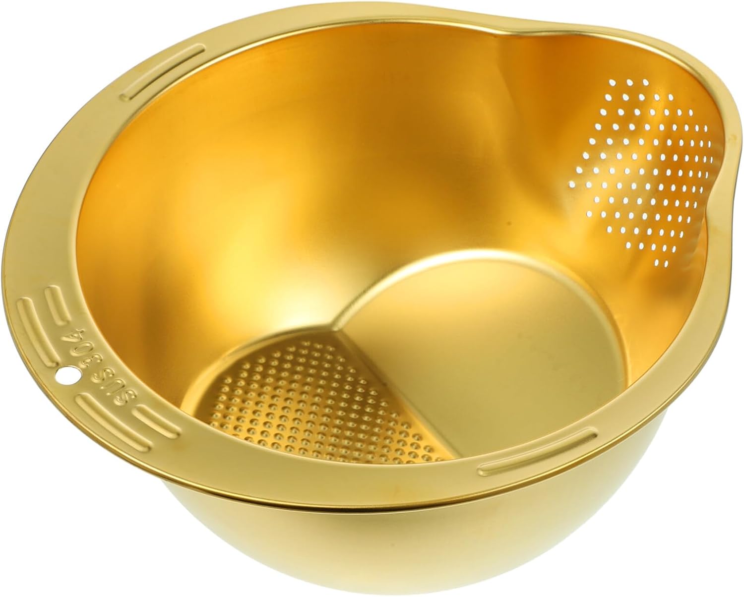 Kichvoe Multifunctional Stainless Steel Colander Bowl