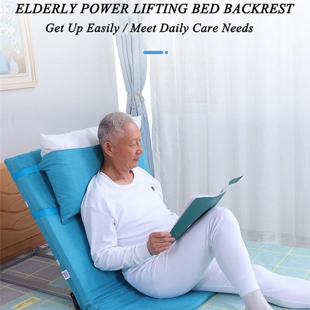 Adjustable Bed Backrest Pillow with Electric Pump System