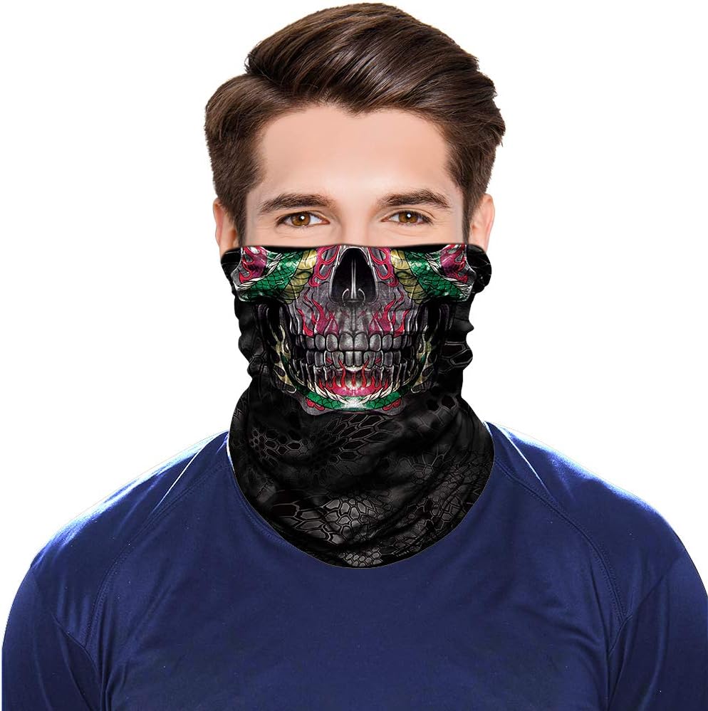 TERNNK UV Protection Face Mask with Multi-Use Design