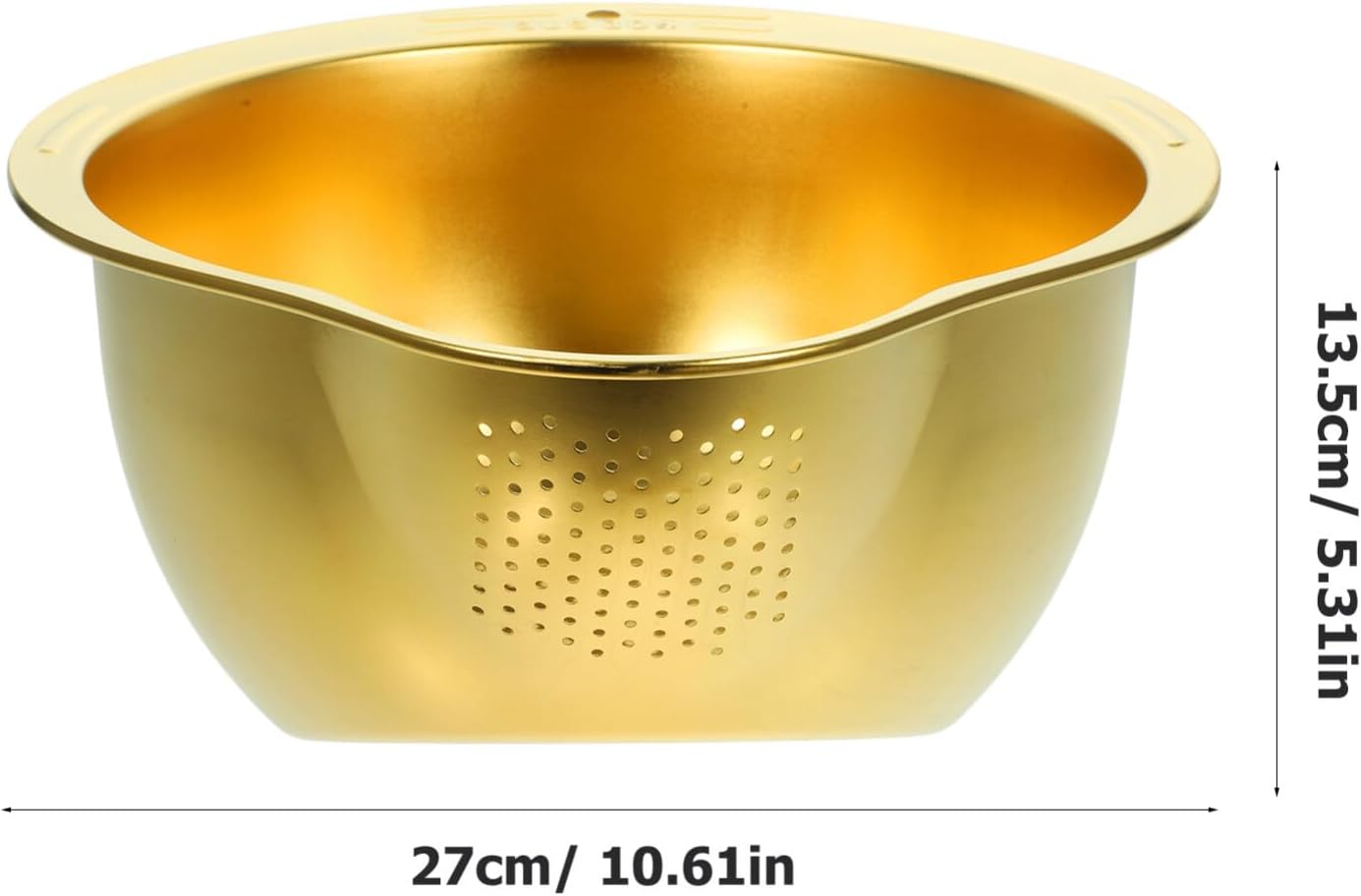 Kichvoe Multifunctional Stainless Steel Colander Bowl