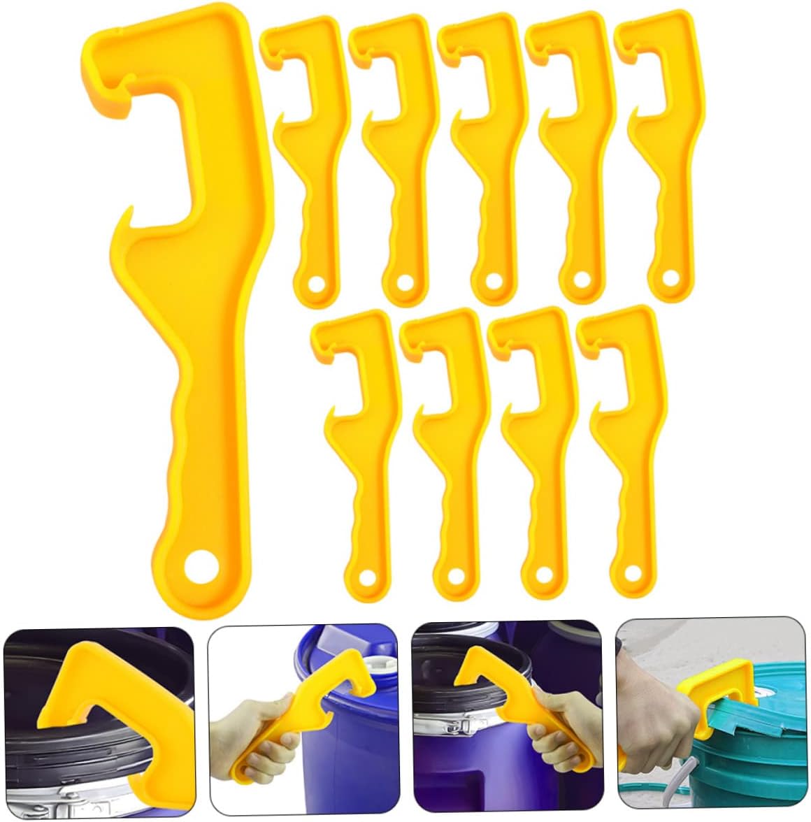 ULTECHNOVO 10pcs Electric Can Opener with Hook Design