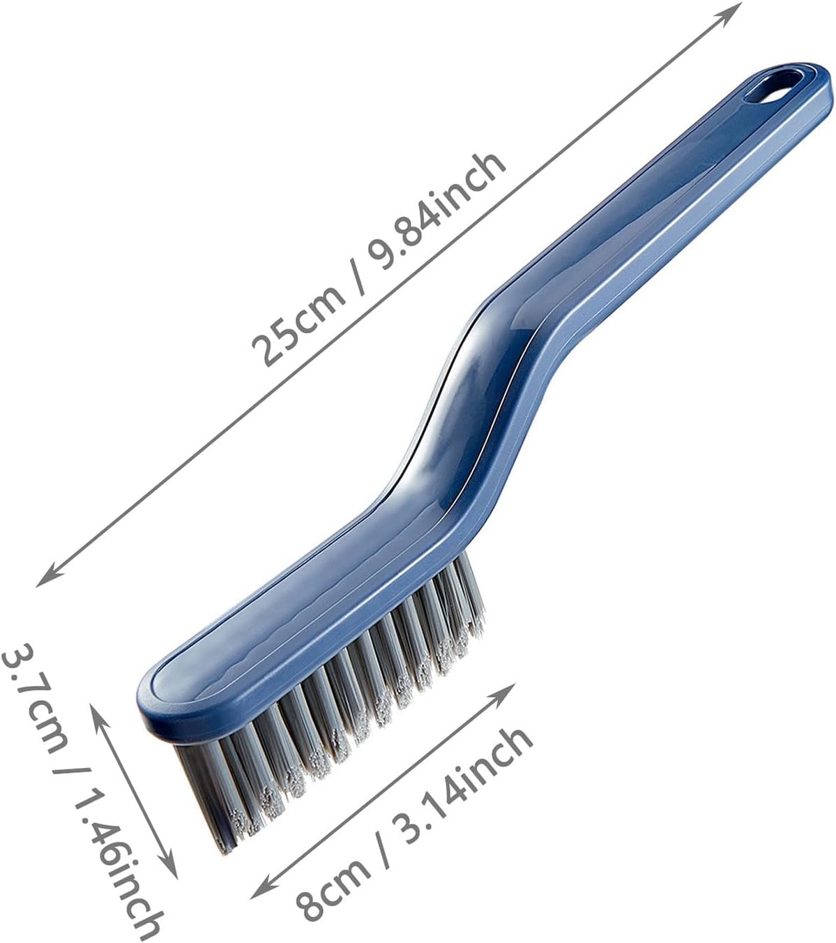 Puisa Hard Bristle Crevice Cleaning Brush