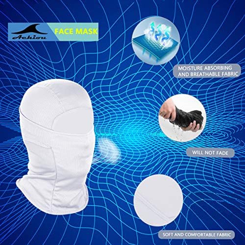 Achiou Ski Mask for Men Women UV Protection Balaclava