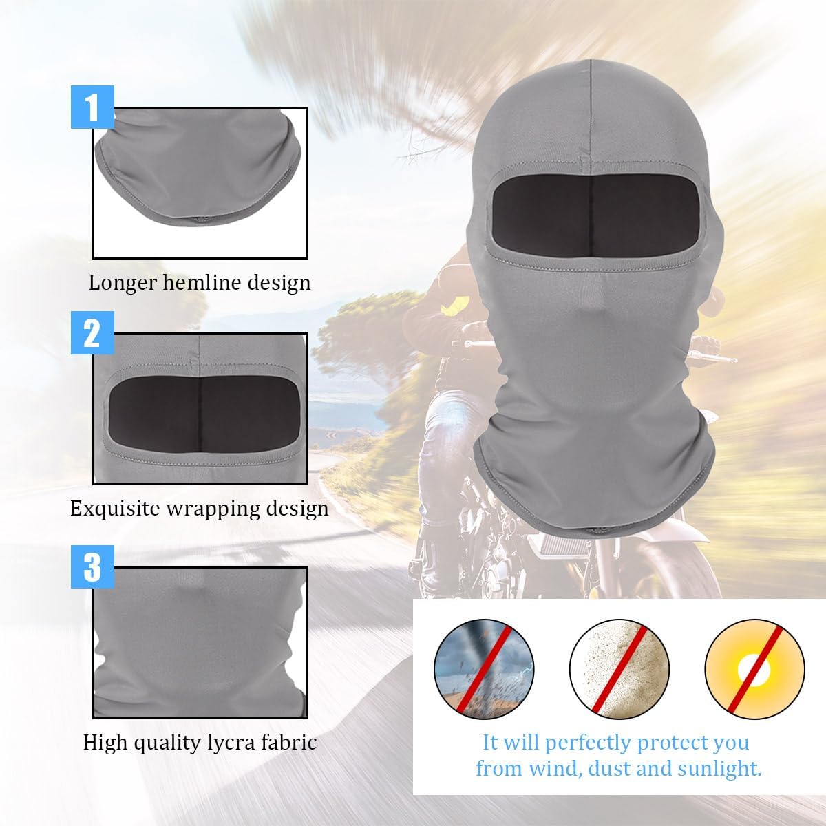 Sylvil Balaclava Ski Mask UV Protection Windproof 1