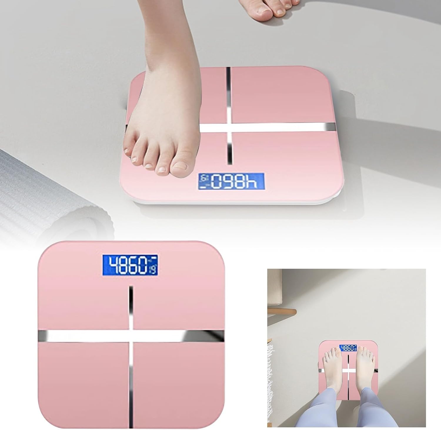 KELINFONG 2025 Body Weight Scale with BMI Fat Analysis