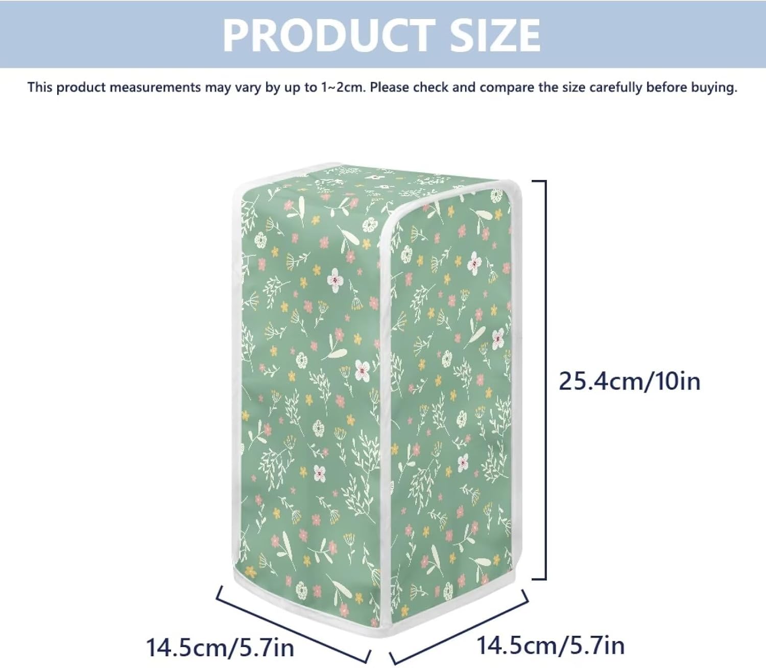 Pzuqiu Cartoon Flower Electric Can Opener Dust Cover 1