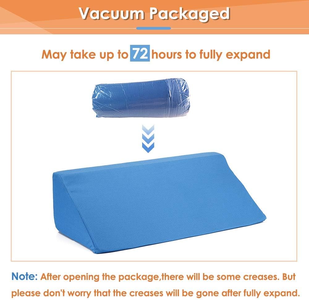 NEPPT 30 Degree Bed Wedge for Back Pain and Leg Elevation