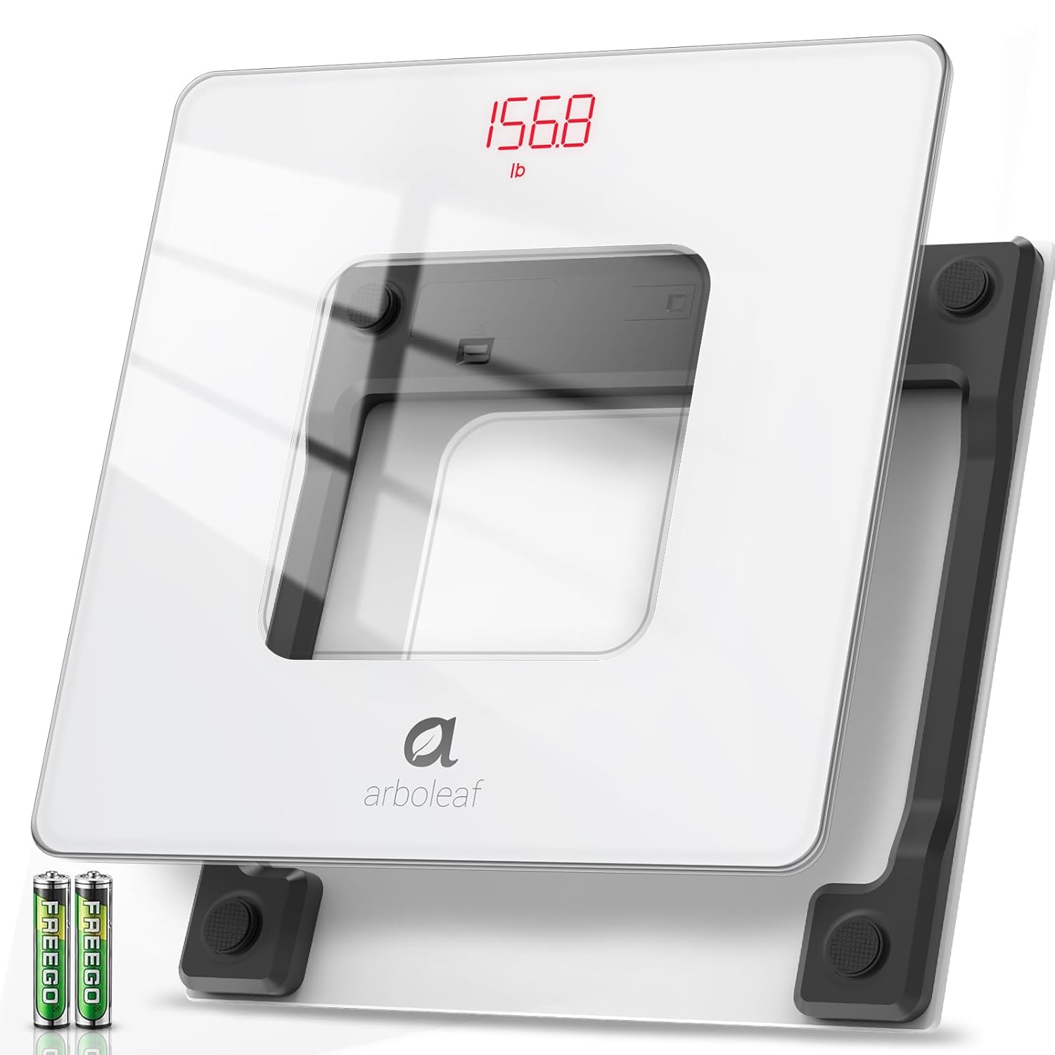 arboleaf Digital Bathroom Scale with LED Display
