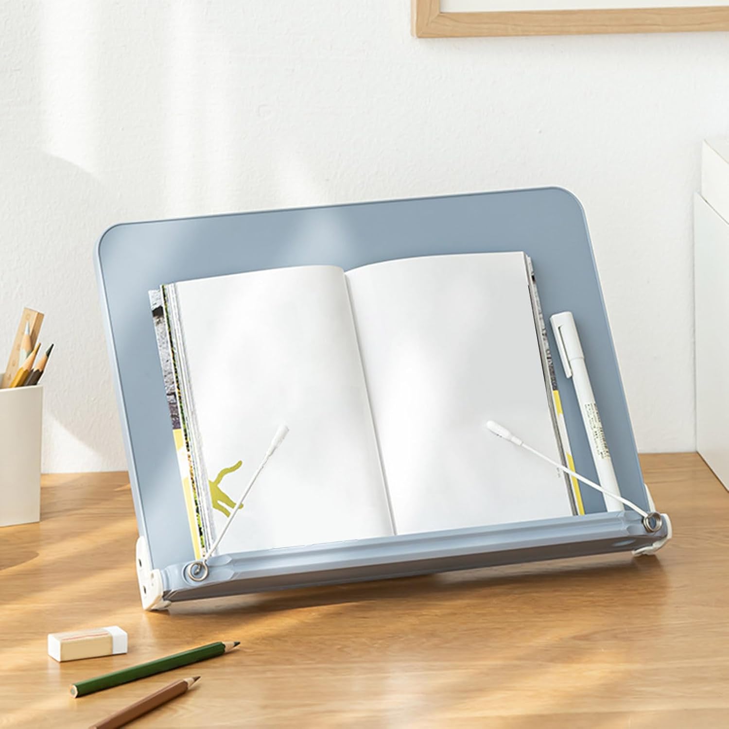 TOPFROP Adjustable Book Stand for Reading and Cooking