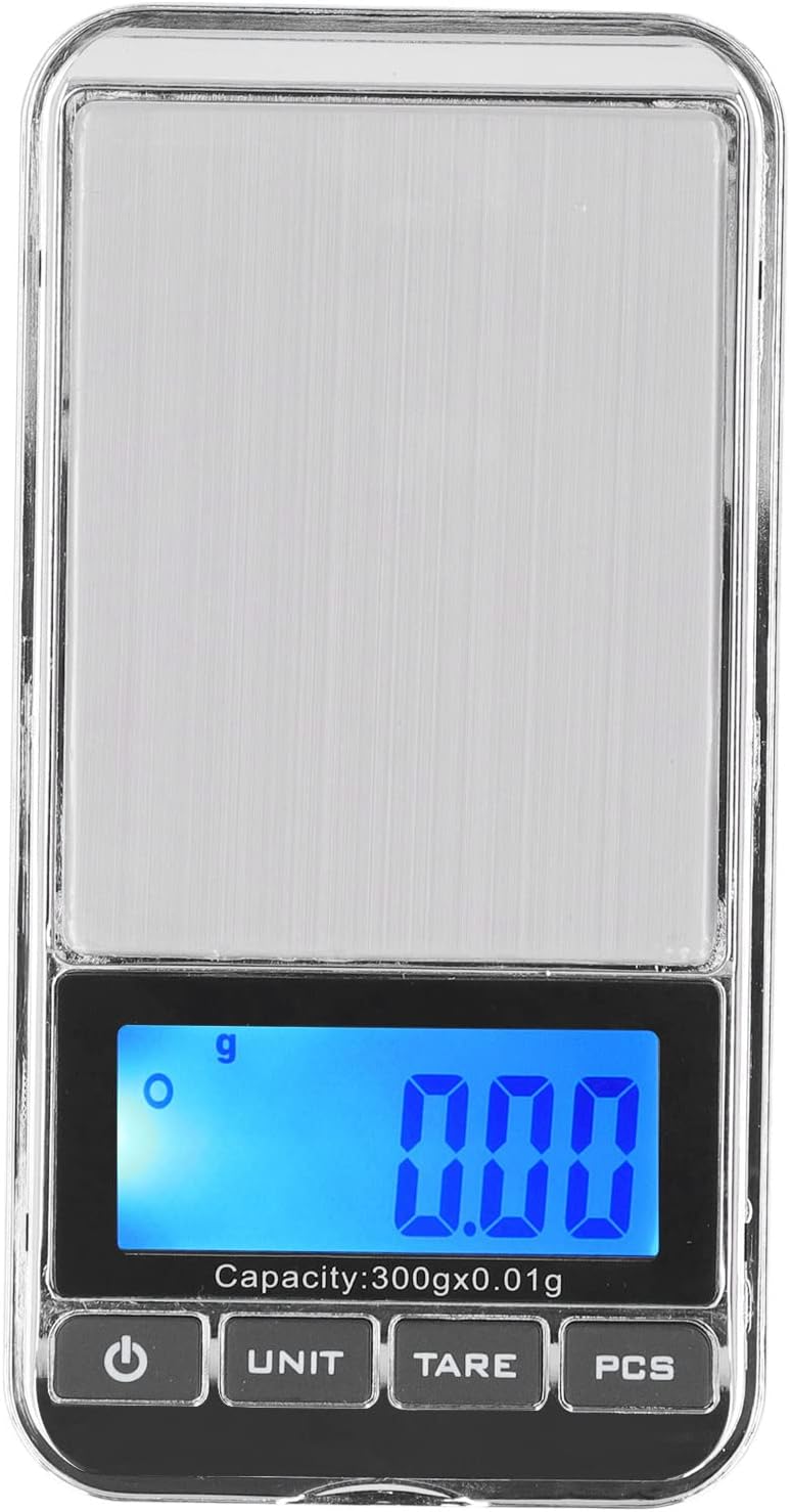 Jerss Mini Digital Scale - 300g Precision with LED Display
