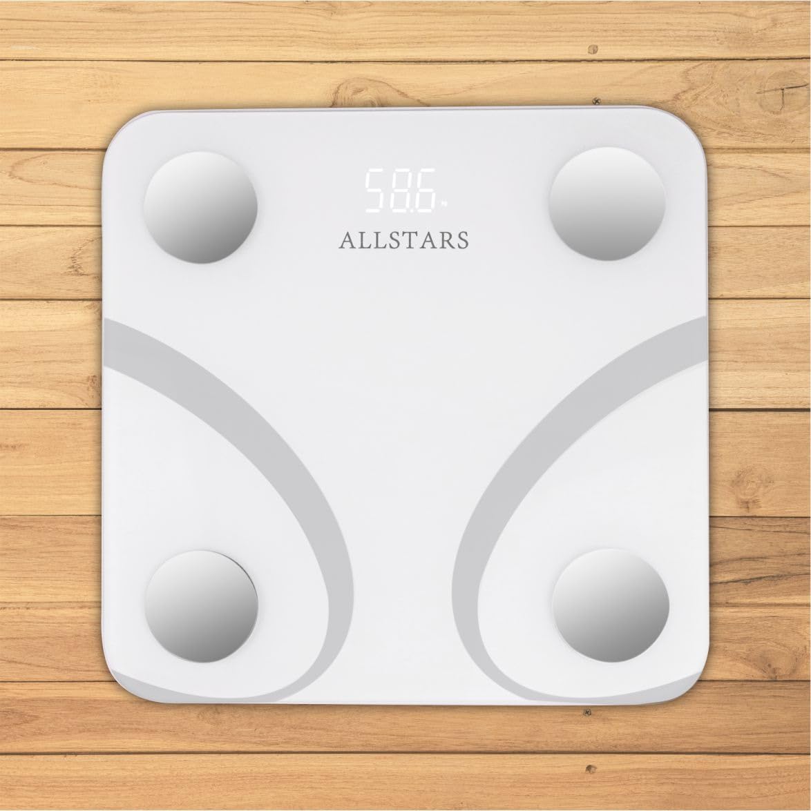 ALLSTARS Smart Body Scale with App Sync 396 lbs