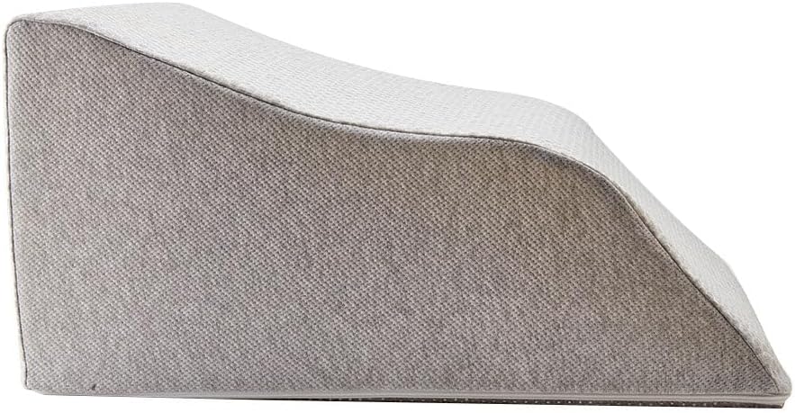 Lounge Doctor Elevating Leg Wedge Pillow - Heather Grey