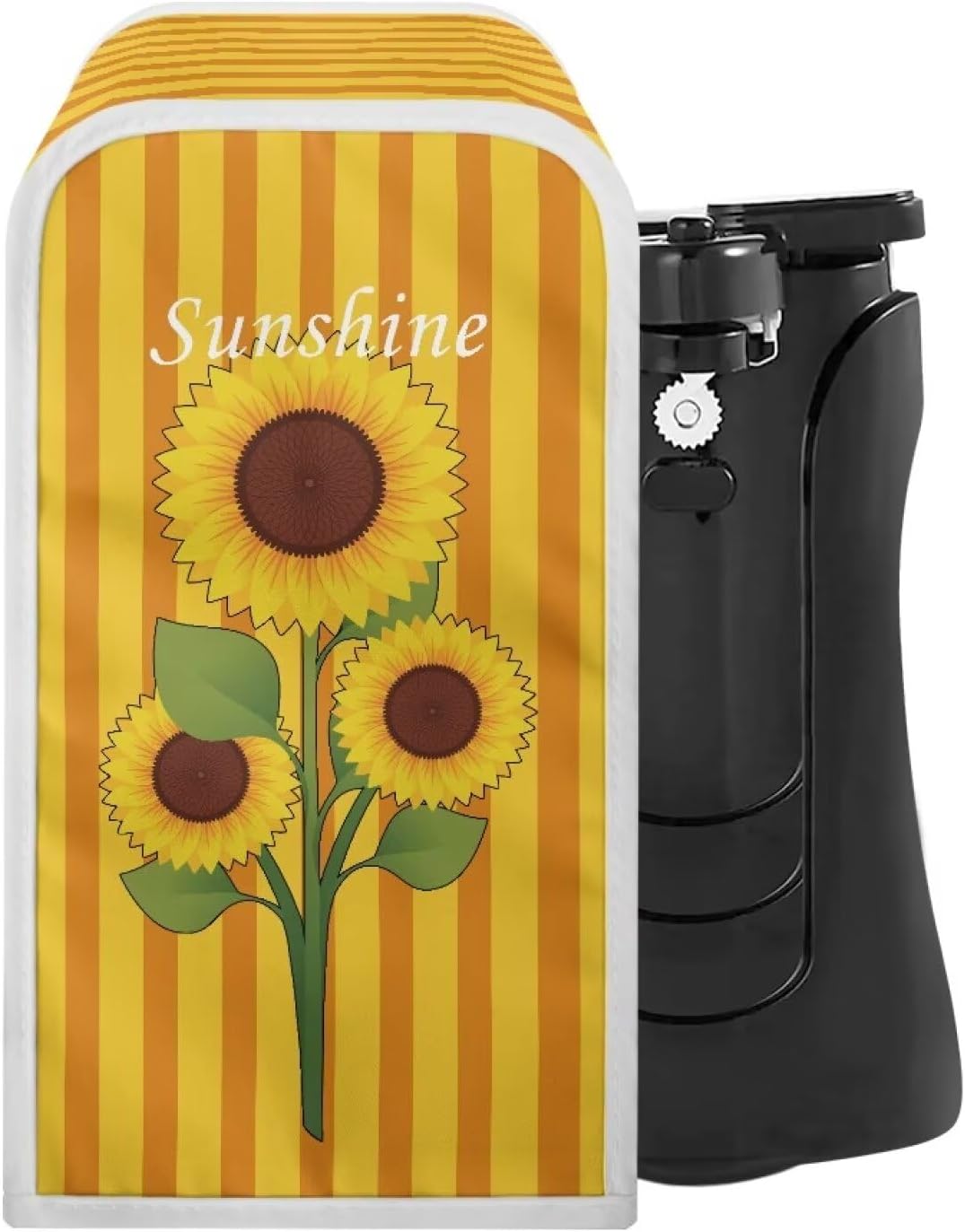 Suhoaziia Can Opener Dust Cover with Sunflower Design