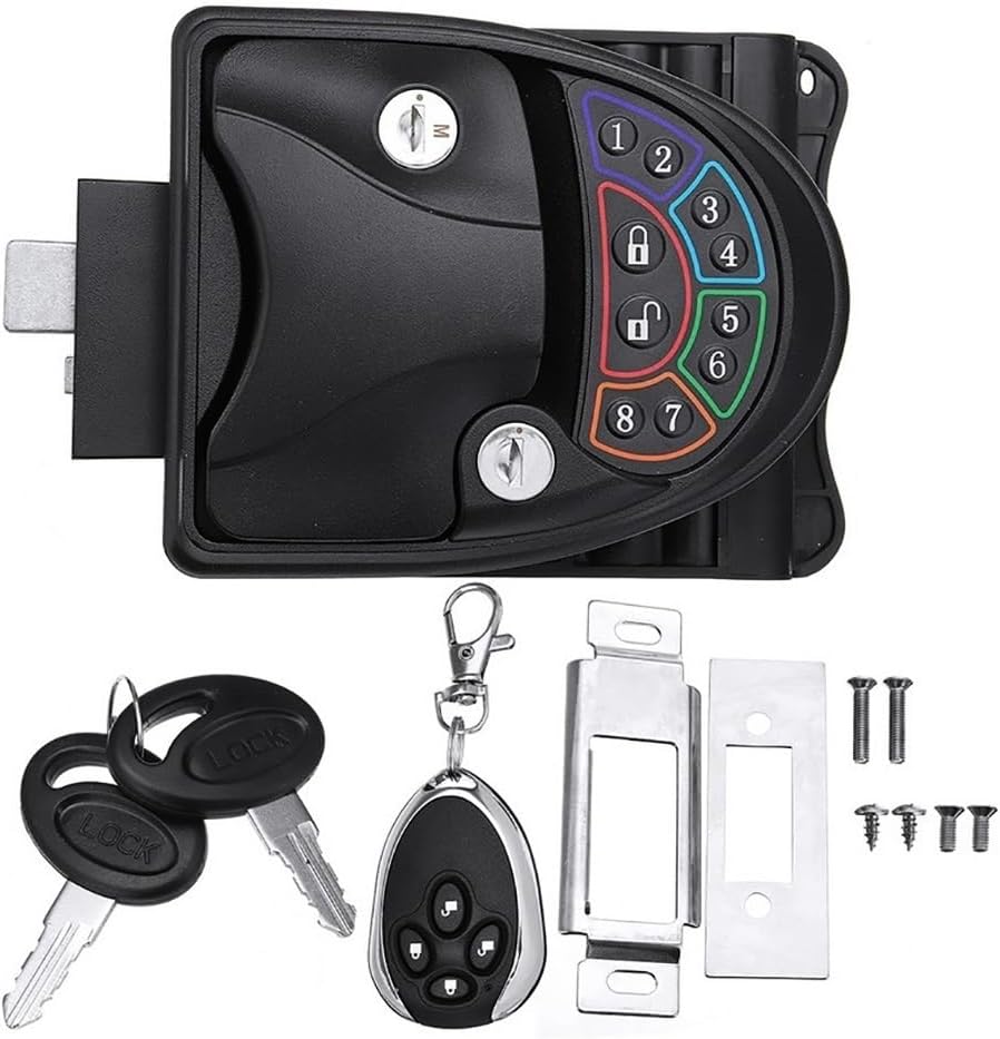 Keyless Entry RV Deadbolt with Wireless Remote Key