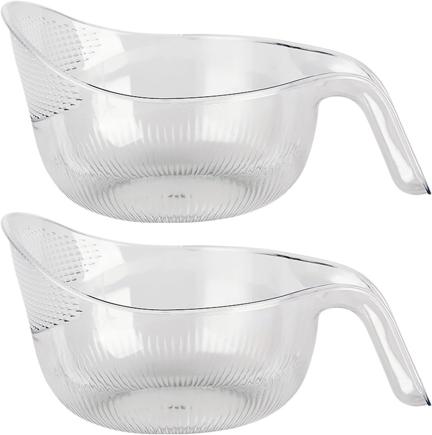 2 PCS Drain Basket with Handle for Kitchen Washing