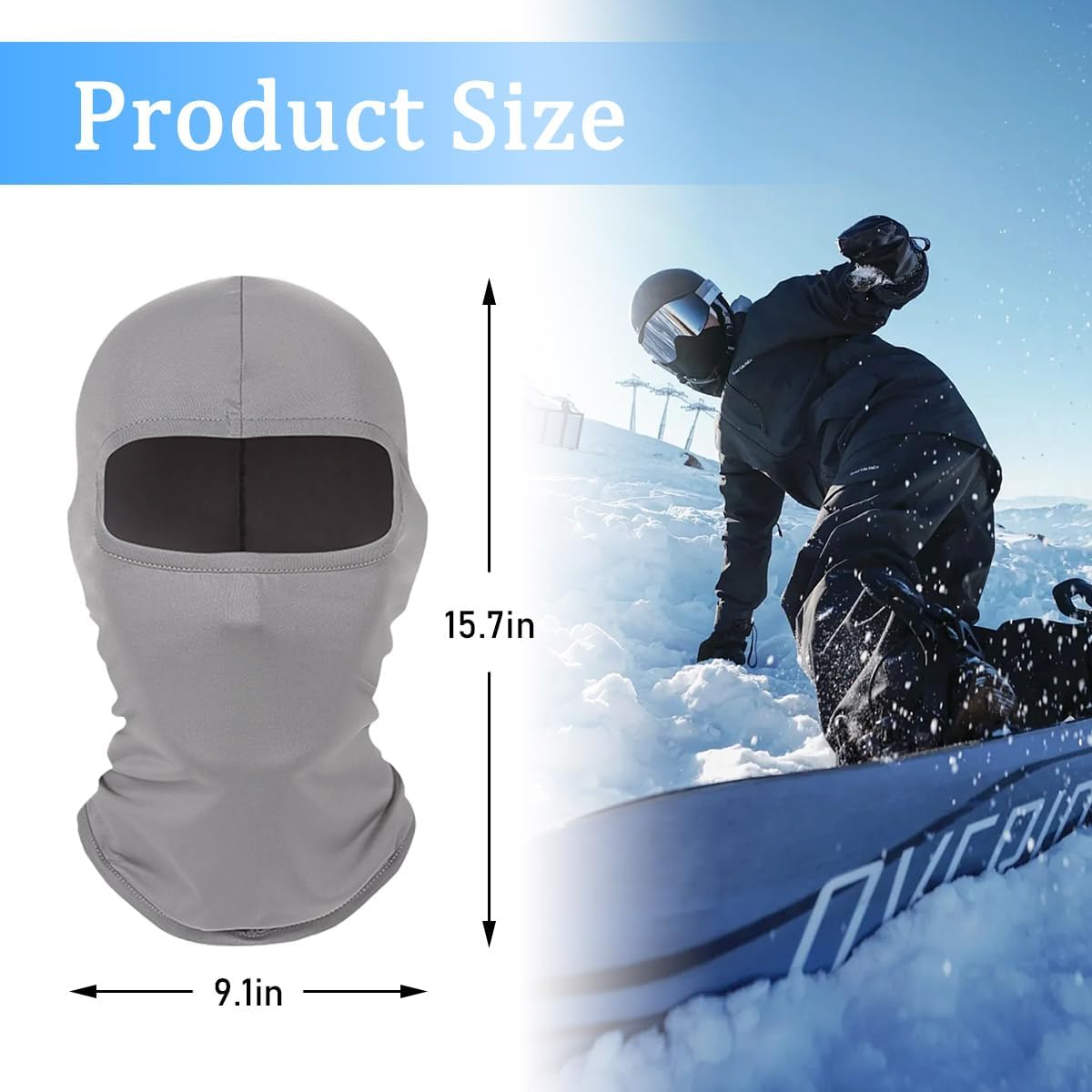 Sylvil Balaclava Ski Mask UV Protection Windproof 1