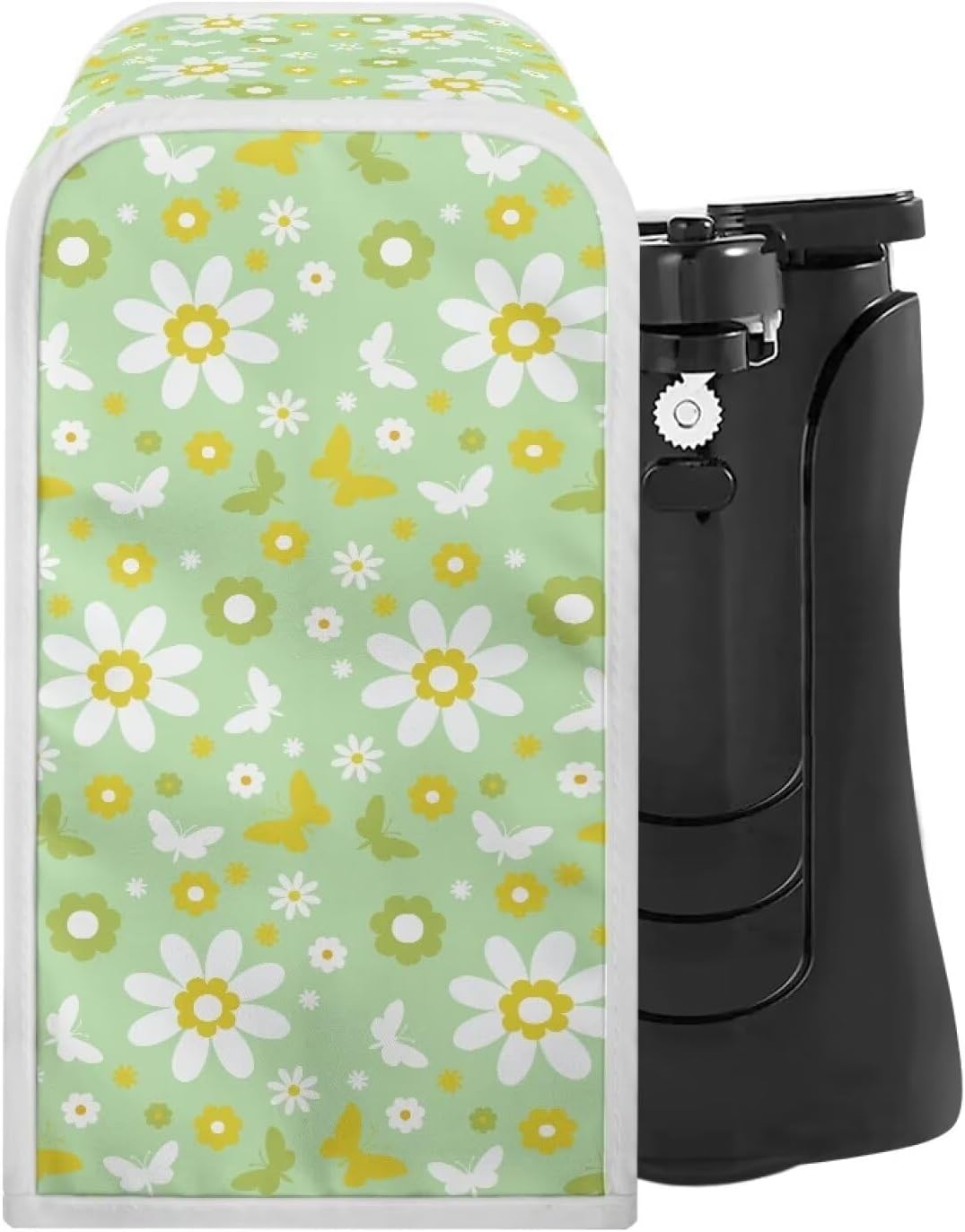 Pzuqiu Hippie Flower Electric Can Opener Dust Cover