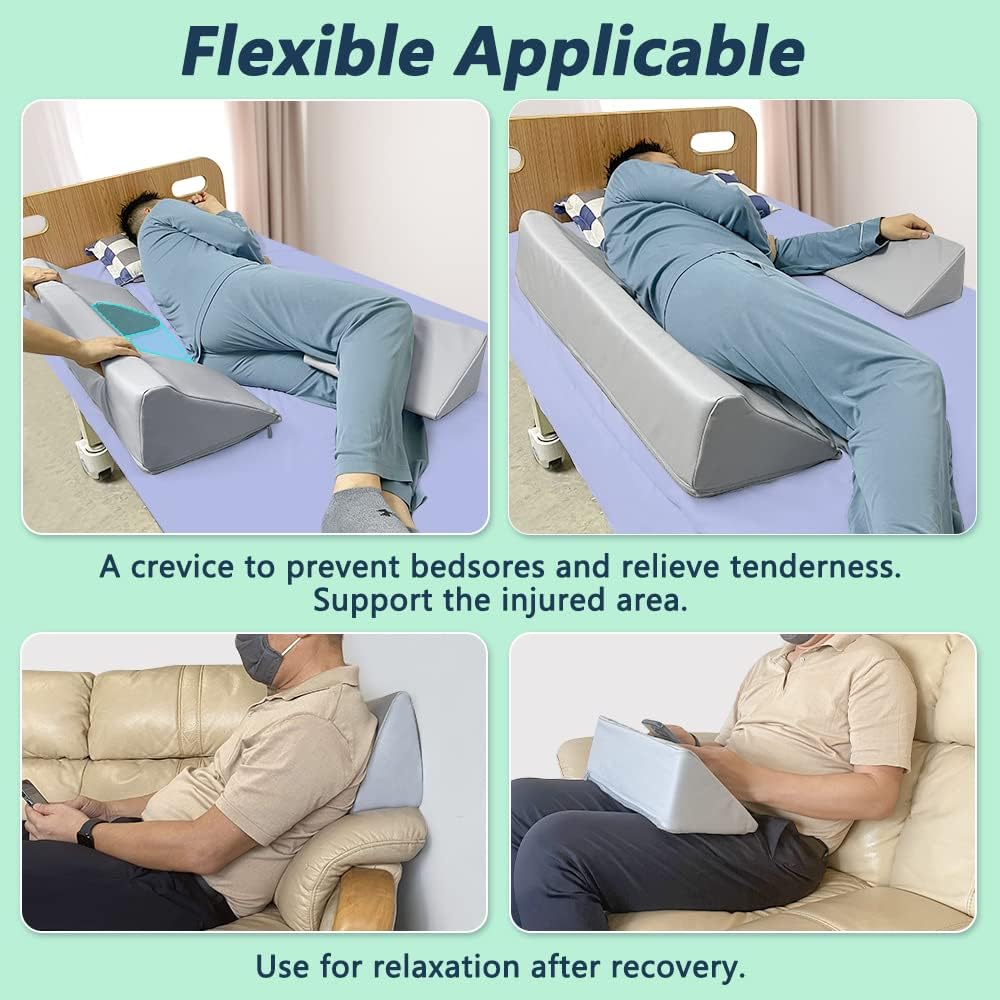 Mistuki Bed Sore Prevention Wedge Pillow for Post Surgery