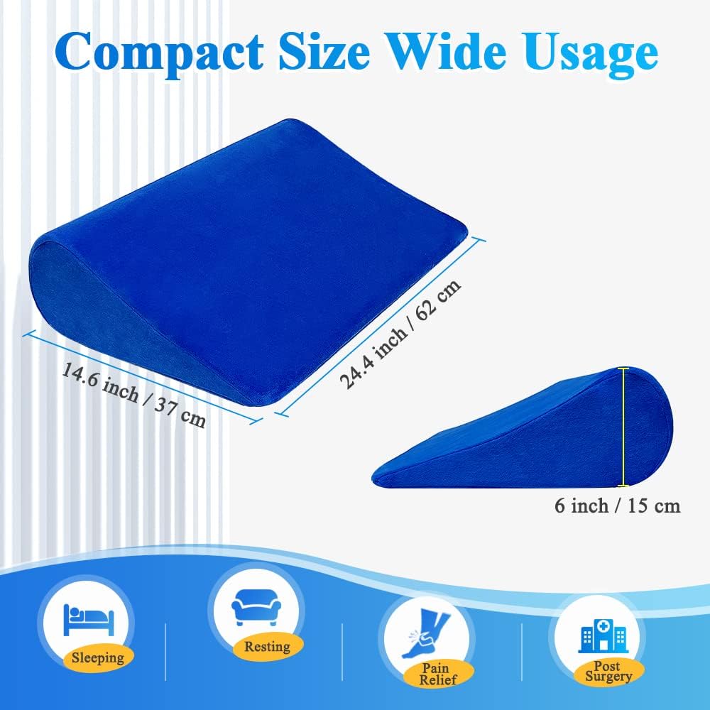AOSSA Wedge Pillow for After Surgery and Snoring Relief